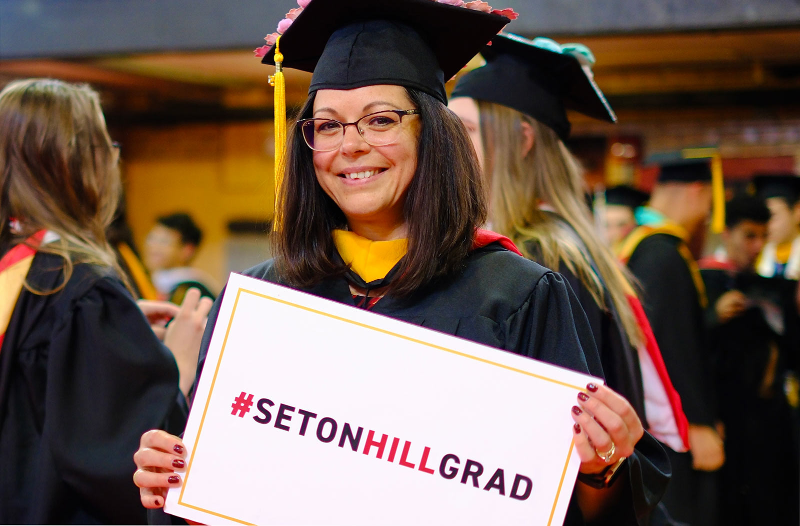 Adult Student at Graduation 