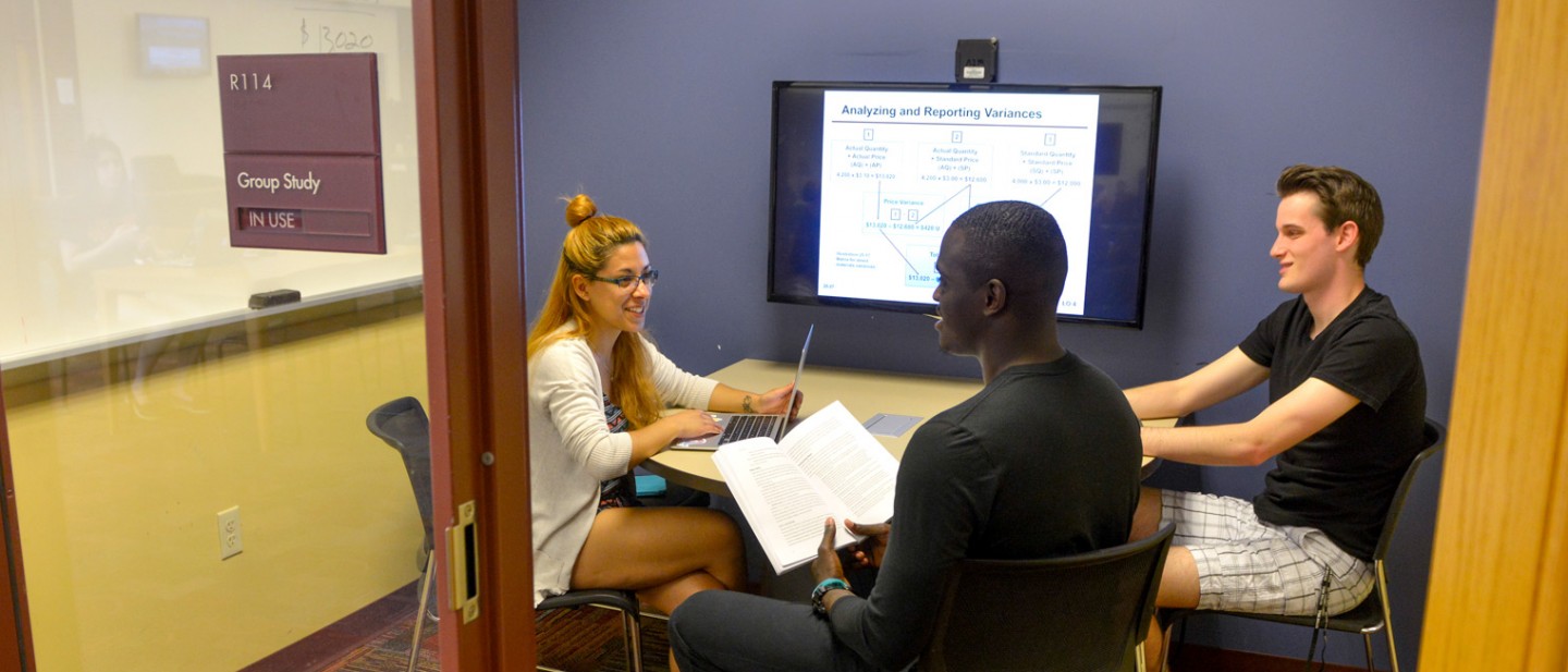Students in Study Room