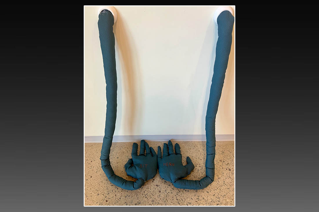 Art piece by Max Hoffman - "The infinitely magical hands of desired curatives and release" - Honorable Mention